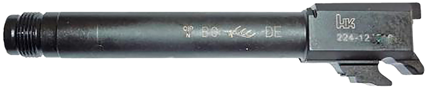 HK 245602 H&K 9mm Luger Threaded Black Steel, Fits H&K VP9