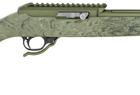 Tactical Solutions ATE2MODBHGGRN X-Ring VR Gen2 22 LR Matte OD Green Barrel & Receiver, Hogue OverMolded Ghillie Green Synthetic Stock