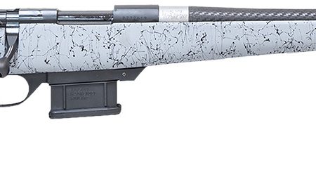 Howa HCE6ARCGRY 1500 Carbon Elevate 6mm ARC 20" Carbon Fiber Wrapped Threaded Barrel, Black Drilled & Tapped Steel Receiver, Fixed Stocky's Gray w/Black Webbing Synthetic Stock, Right Hand