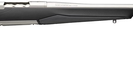Browning 036008294 X-Bolt 2 Hunter Full Size 6.5 PRC 3+1 24" Stainless Steel Threaded Barrel, Drilled & Tapped Stainless Steel Receiver, Adj Vari-Tech Black Composite Stock w/Adjustable Comb & LOP