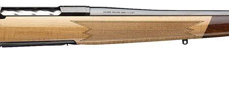Browning 036080227 X-Bolt 2 Medallion 7mm Rem Mag 3+1 26" Blue Polished Threaded Barrel & Drilled & Tapped Carbon Steel Receiver, Fixed Gloss AAAA Maple Wood Stock, Radial Muzzle Brake