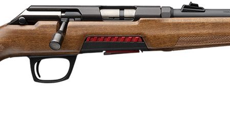 Winchester Repeating Arms 5252141003 Xpert Sporter SR Full Size 21 Sharp 10+1 16.50" Matte Black Threaded Sporter Barrel, Drilled & Tapped Matte Black Steel Receiver, Fixed Satin Walnut Stock