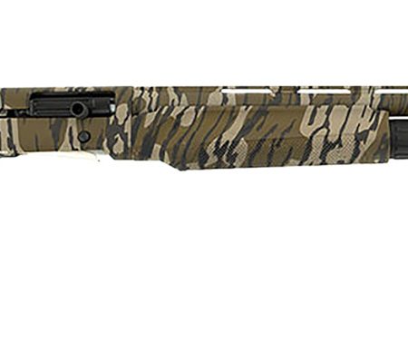 Spandau Arms 21000192 S2  Full Size 12 Gauge Semi-Auto 3" 3- 2.75" Shells 28" Overall Mossy Oak Bottomland Vent Rib Barrel, Drilled & Tapped Receiver & Fixed Synthetic Stock, Benelli Choke Tube System