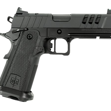 MAC 12500014 9 DS 9mm Luger 17+1 4.25" Black QPQ Bull Barrel, QPQ Tenifer Cerakote Optic Cut/Serrated Steel Slide, QPQ Tenifer Cerakote Steel Frame w/Accessory Rail & Beavertail, RMR Footprint