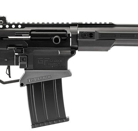 Gforce Arms GF12HMRB MKX3 12-Hammer 12 Gauge Semi-Auto 3" 5+1 18.50" Black Steel Barrel, Black Anodized Aluminum Receiver, Fixed Synthetic Stock