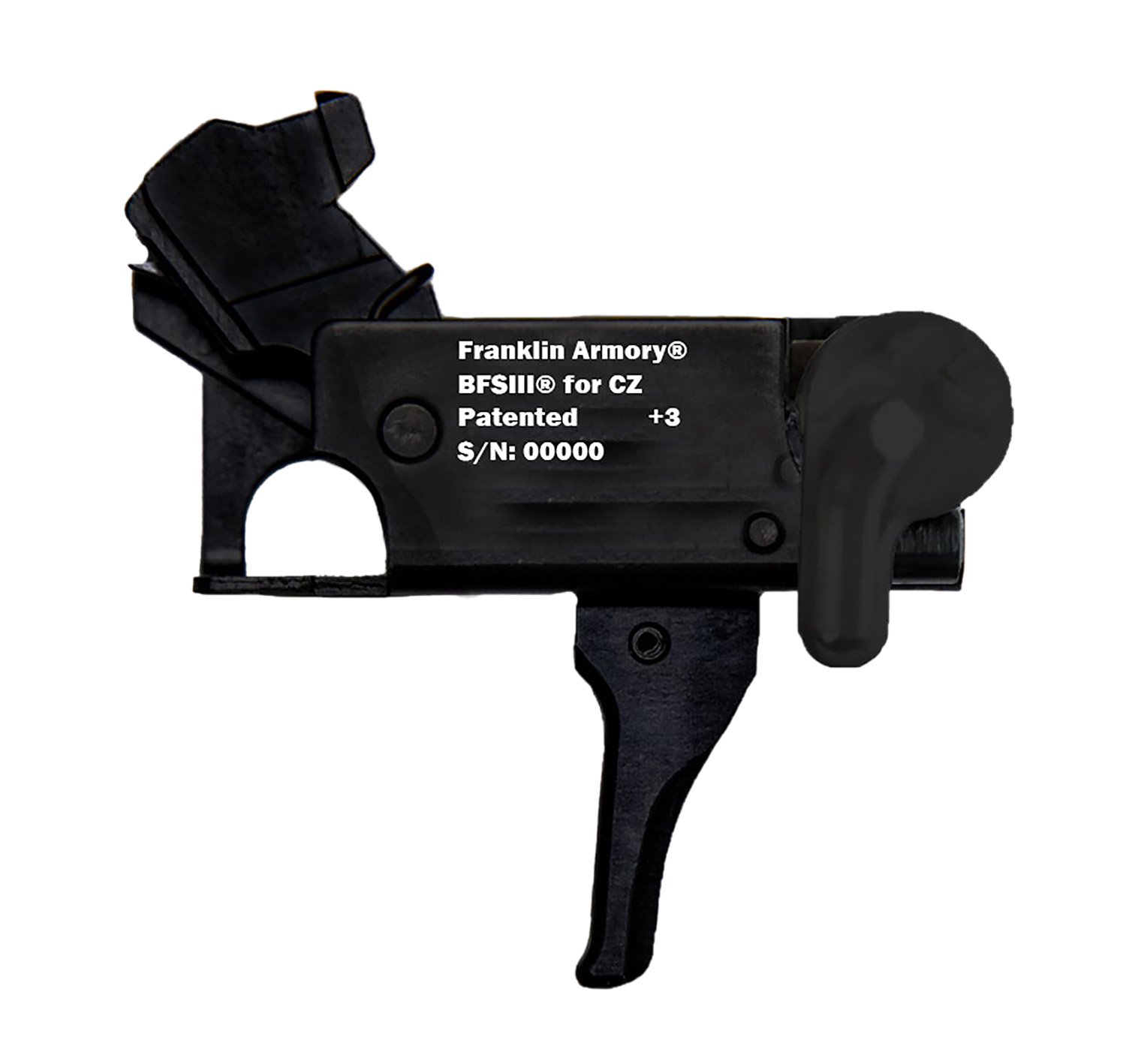Franklin Armory 0650026BLK Black Fits CZ Scorpion Style