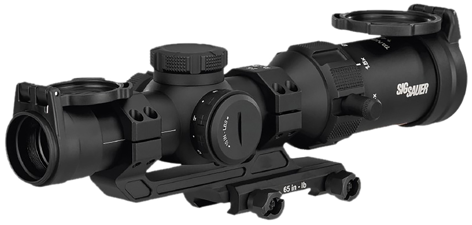 Sig Sauer Electro-Optics SOTS41000 Tango-SPR Black 1-4x24mm 30mm, Tube Illuminated Hellfire FL-4 Reticle