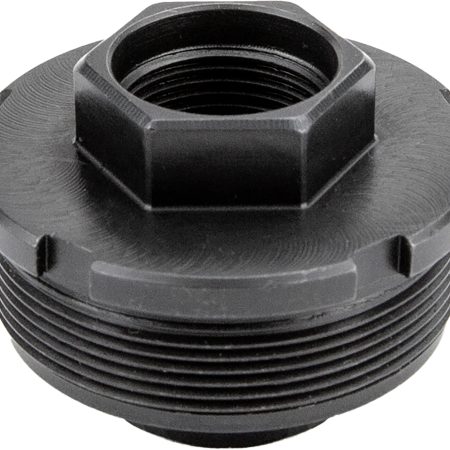 Kgm Suppressors A-DTA-S-3M  Direct Thread Adapter Fits 3/4"x24 Steel Nitride Black