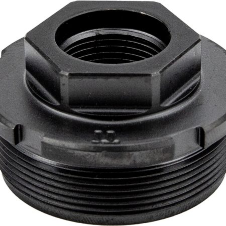 Kgm Suppressors A-DTA-T-1  Direct Thread Adapter Fits 1/2"x28 Titanium Nitride Black