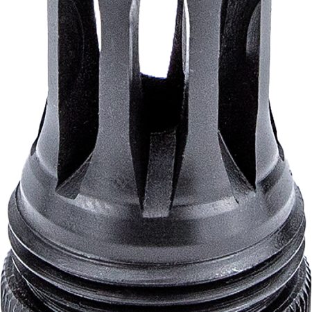 Kgm Suppressors A-QD-FH-S-1 Quick Detach Flash Hider Black Nitride Steel 1/2"x28 Threads