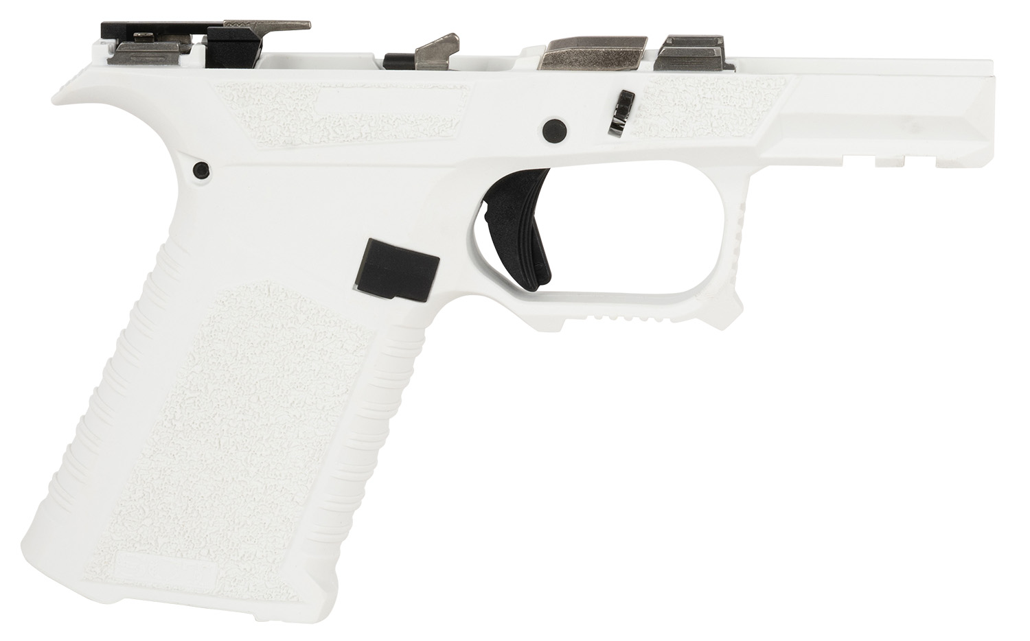 Sct Manufacturing 0226020000IF Full Frame White 9mm Luger Polymer Frame