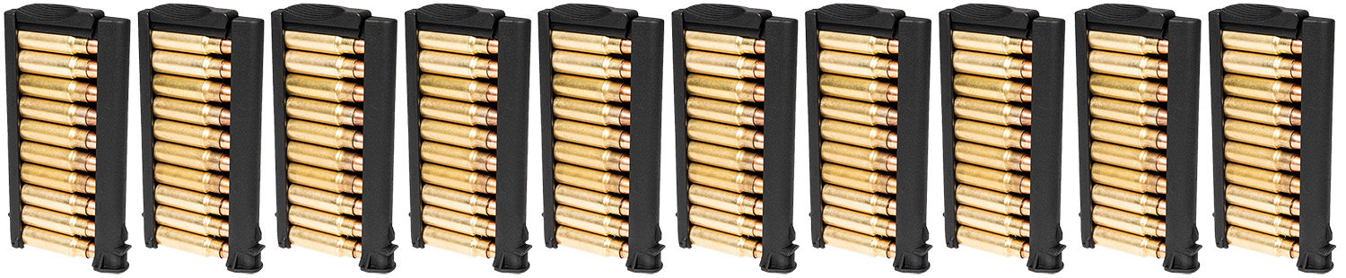 Kel-Tec PR5750010 PR-5.7 Stripper Clip 10rd Black Polymer 10 Pack