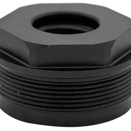 Huxwrx 1984 Direct Thread Adapter Fits 5/8"x24 Steel Black Nitride