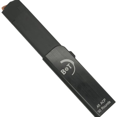 B&T Firearms BT-220599   30rd 45 ACP Fits APC-G/SPC-G Black Polymer