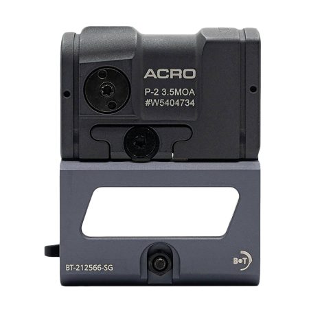 B&T Firearms AP-200871-SG-39-QD Aimpoint ACRO C-2 Sniper Gray 1x 2.5 MOA Red Dot Reticle, Includes B&T 39mm Picatinny Mount