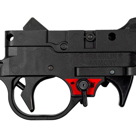 Franklin Armory 0250041BLK Black Curved Trigger Drop-In Fits Ruger 10/22