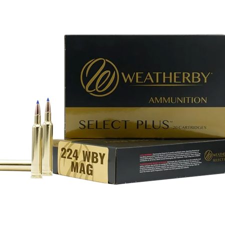 Weatherby H22450VMAX   224WthbyMag 50gr Hornady V-Max 20 Per Box