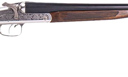 ATI ATIGKOF20RP26 Road Agent Prime 20 Gauge Break Open 2rd 26" Black Side By Side Barrel, Silver Engraved Aluminum Receiver, Fixed Turkish Walnut Stock