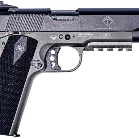 ATI GERG1911ADOPGR GSG 1911  22 LR 10+1 5" Black Steel Barrel, Black Parkerized Serrated Slide, Gray Polymer Grip