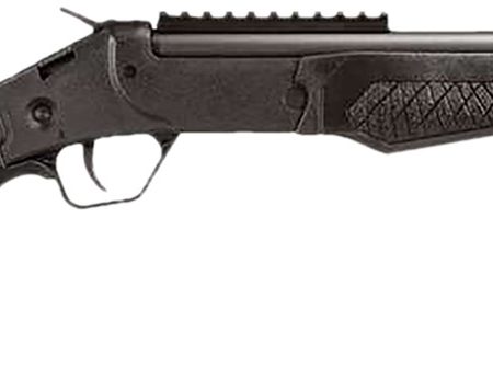 Rossi SSPS45-BKFS Survival  45 Colt (Long Colt)/410 Bore Single Shot 16" Black Oxide Alloy Steel Barrel, Black Picatinny Rail Polymer Receiver, Thumbhole w/Shell Holder Black Polymer Stock