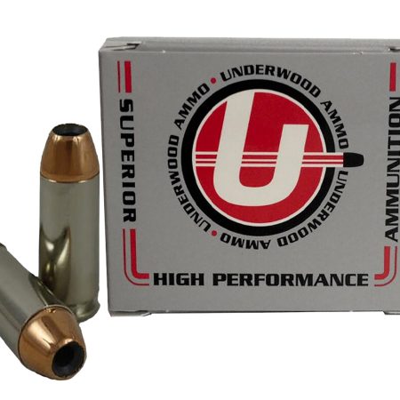 Underwood Ammo 231 Sporting  10mmAuto 135gr Jacketed Hollow Point 20 Per Box/10 Case
