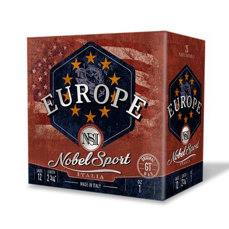 Nobel/Eurosports LLC ANSEU12175 Europe  12Gauge 2.75" 1oz 7.5Shot 25 Per Box