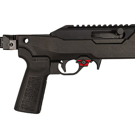 Franklin Armory 0230000BLK F22  22 LR 10+1 8" Black Threaded Barrel, Black Aluminum Receiver w/Picatinny Rail, SB Tactical 1913 Brace