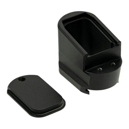 Shield Arms MPME5BLK Magazine Extension  5rd Compatible w/ Shield Arms M&P 2.0 Black Anodized Aluminum