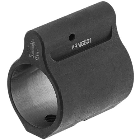 Leapers MNTARMGB01 Micro Gas Block  .750" Phosphate Steel 1.15"