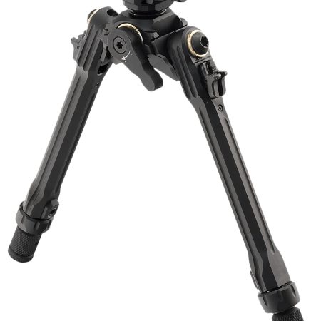 Leapers TLUBP01   Bipod Black Anodized 8.50-11" Aluminum/Steel