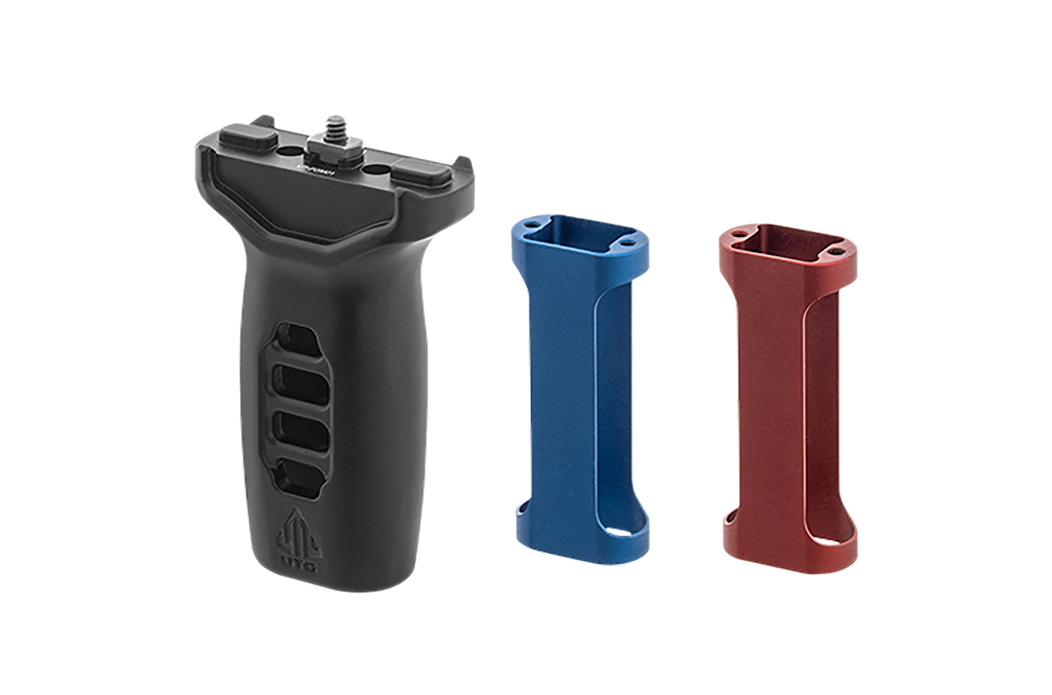 Leapers MTFGM01 Super Slim Foregrip Matte Black Anodized Aluminum