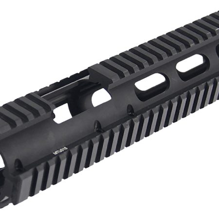 Leapers MTU015 Quad Rail Handguard Aluminum Matte Black Receiver