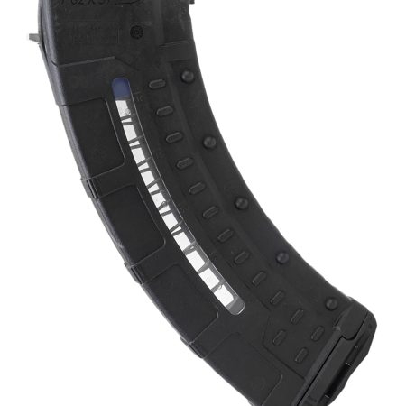 Leapers RBTAKM30   30rd Windowed 7.62x39mm Black Polymer/Steel