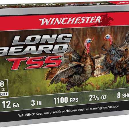 Winchester Ammo LBTSS1238 Long Beard TSS  12Gauge 3" 2 3/8oz Tungsten 8Shot 5 Per Box