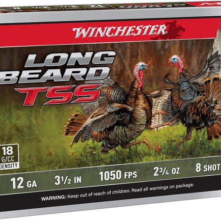 Winchester Ammo LBTSS12L8 Long Beard TSS  12Gauge 3.50" 2 3/4oz Tungsten 8Shot 5 Per Box
