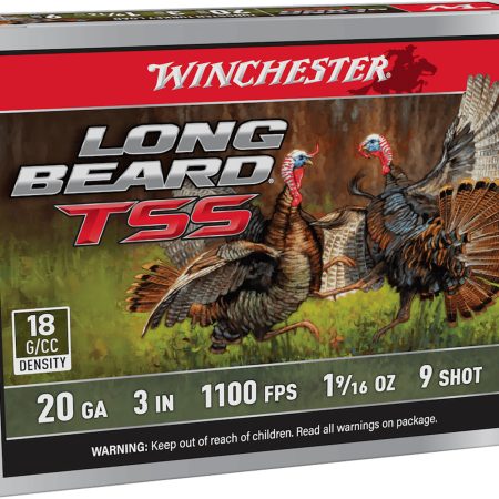 Winchester Ammo LBTSS2039 Long Beard TSS  20Gauge 3" 1 5/8oz Tungsten 9Shot 5 Per Box