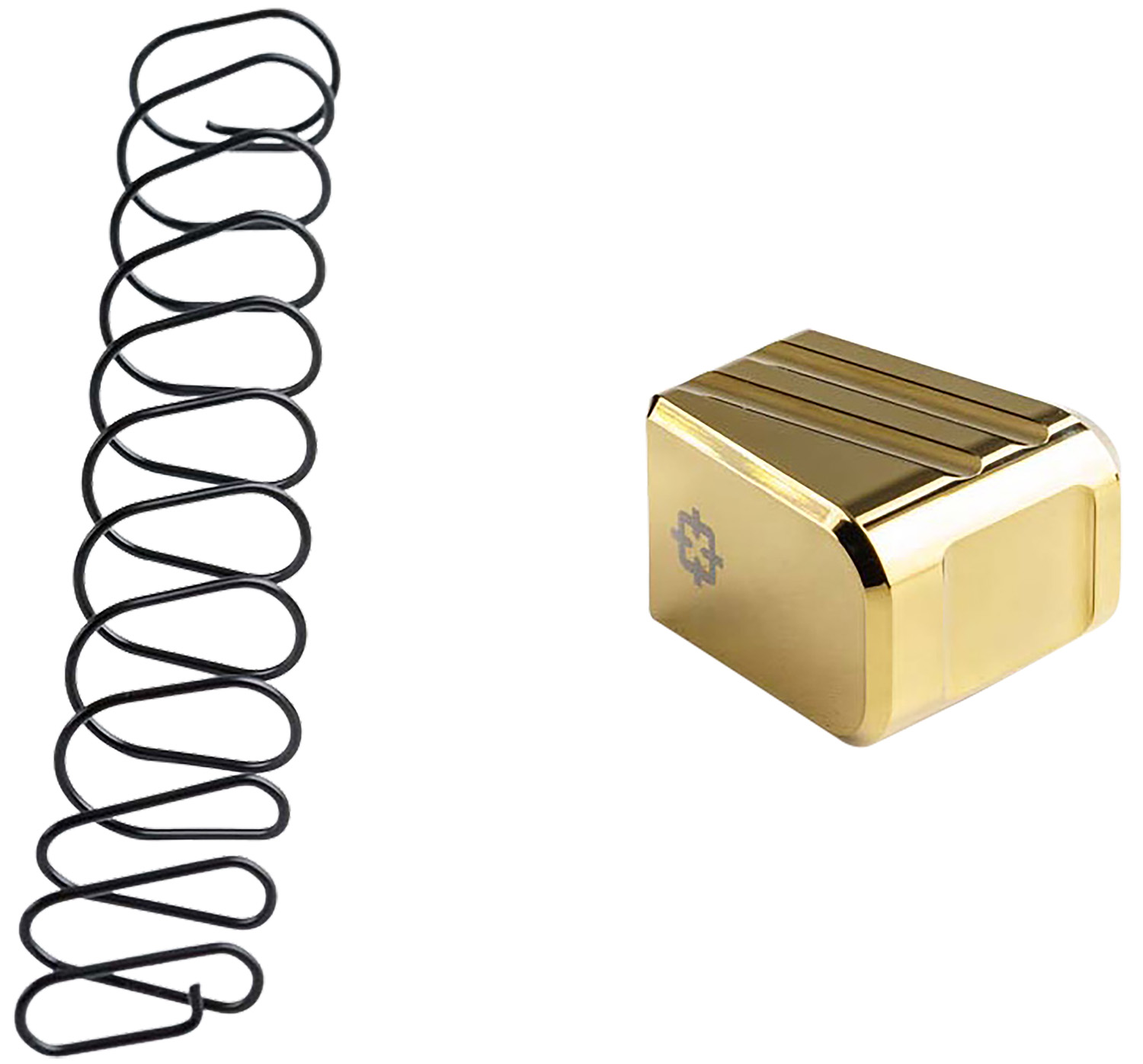 Cross Armory CRG+5MEG17GD Magazine Extension Fits Glock 17/22/31 Gen 1-5 5rd Gold Aluminum