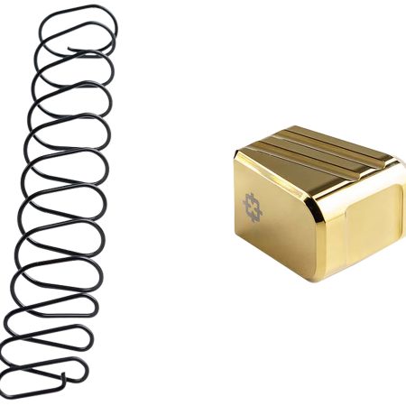 Cross Armory CRG+5MEG19GD Magazine Extension  Fits Glock 19/23/32 Gen 1-5 5rd Gold Aluminum