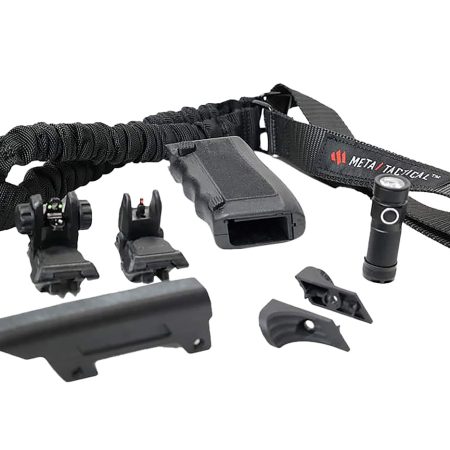 Meta Tactical Llc MTA-MX1-UUK MX-1 Ultimate Upgrade Kit Black Compatible w/Glock 10mm Auto/45 ACP/9mm Luger/40 S&W, Black
