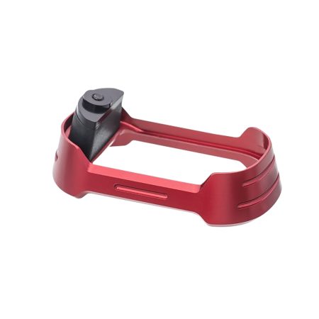Tyrant CNC TDG48MWRED Magwell Fits Glock 43x/48 Red Aluminum