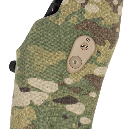 Safariland 6354RDSO28327701MS1 6354RDSO-ALS  OWB Multi-Cam SafariLaminate Fits Glock 19 MOS Compatible w/ TLR 7 Light Right Hand