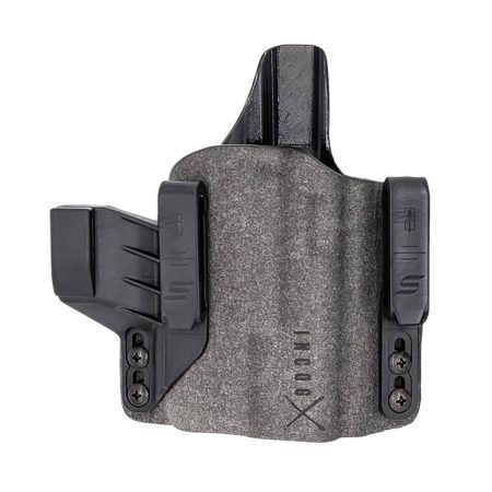 Safariland INCOG0244A7CX161 Incog X IWB Gray Cordura Fits Springfield Hellcat Pro 3.70" Barrel, Belt Clip Mount, Right Hand