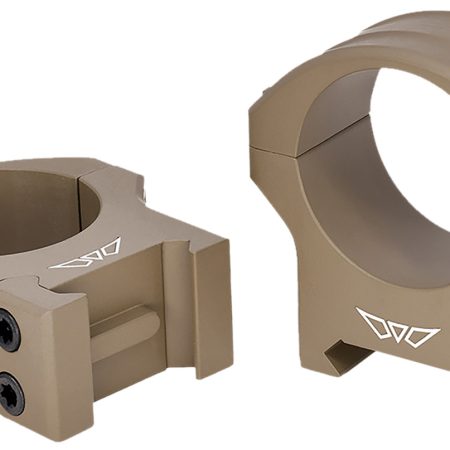 Warne 8502DE HyperLite Dark Earth Cerakote MagnaFusion Alloy 1" Tube Maxima/Weaver/Picatinny