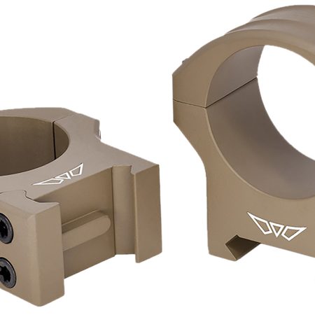 Warne 8514DE HyperLite  Dark Earth Cerakote MagnaFusion Alloy 30mm Tube Maxima/Weaver/Picatinny