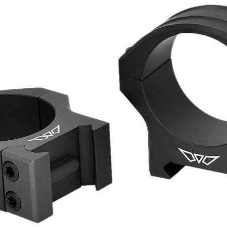 Warne 520M Maxima Horizontal Rings Matte Black Steel 34mm Tube Picatinny/Weaver