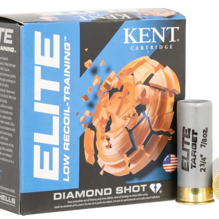 Kent Cartridge E12LB248 Elite  12Gauge 2.75" 7/8oz 8Shot 25 Per Box