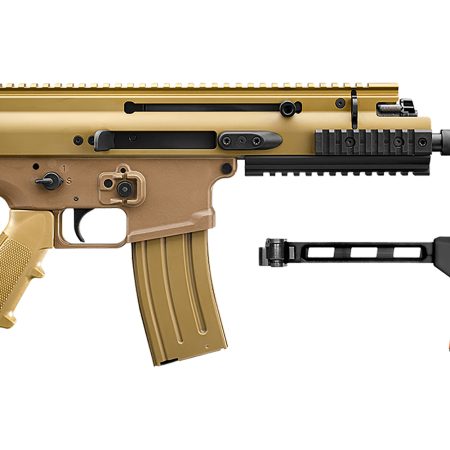 FN 38101887 SCAR 15P 300 Blackout 30+1 7.50" Black Flat Dark Earth Picatinny Rail Aluminum Receiver SB Tactical Brace