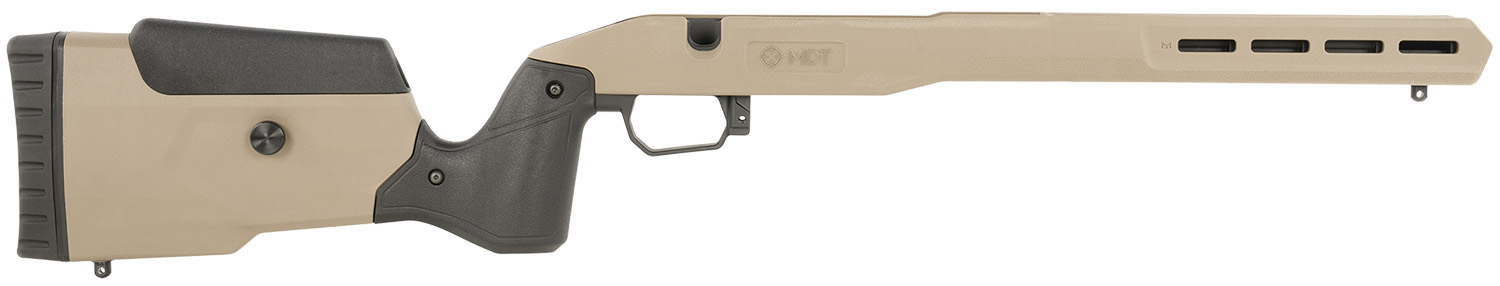 Mdt Sporting Goods Inc 109545FDE Field Stock FDE Fits Ruger American LA 32.22" OAL
