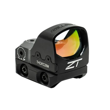 Zero Tech Optics THDRS28ML  Thrive HD Black 1x 28mm x 20mm