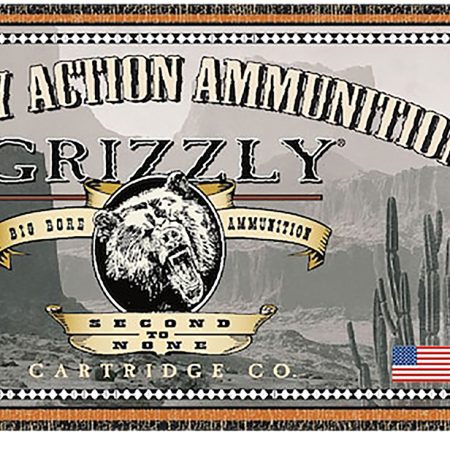 Grizzly Ammo GC44M2   44RemMag 200gr Round Nose Flat Point 50 Per Box